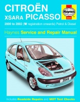 CITROEN XSARA PICASSO (2000-2002) - instrukcja napraw Haynes