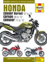 HONDA CB600FA Hornet 2007-2012 – instrukcja naprawy Haynes