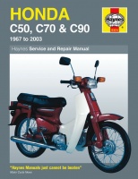 HONDA SCOOTER C90 (77-03) BUDOWA I NAPRAWA SKUTERA