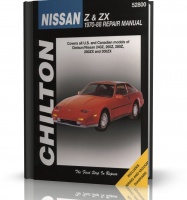 NISSAN 240Z, NISSAN 260Z, NISSAN 280Z, NISSAN 280ZX, NISSAN 300ZX (70 - 88) - instrukcja Chilton