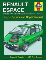 RENAULT ESPACE (1985-1996) - instrukcja napraw Haynes