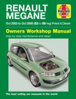 RENAULT MEGANE (2002-2008) - instrukcja napraw Haynes