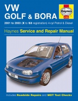 VOLKSWAGEN GOLF 4 - VOLKSWAGEN BORA (2001-2003) - instrukcja napraw Haynes