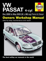 VOLKSWAGEN PASSAT B5 (2000-2005) - instrukcja napraw Haynes