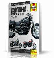 YAMAHA V-MAX VMX1200 (1985-2003) - instrukcja napraw Haynes