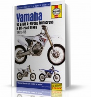 YAMAHA YZ - YAMAHA WR MOTOCROSS (1998-2008) - instrukcja napraw Haynes